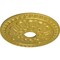 Ekena Millwork Warsaw Ceiling Medallion (Fits Canopies up to 3 1/2"), 18"OD x 3 1/2"ID x 1 3/8"P, Rich Gold CM18WARGS - alternate 3